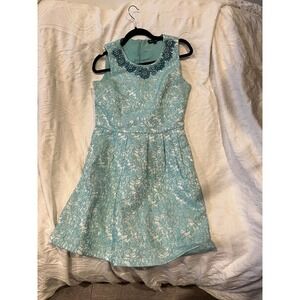 Alison Andrews Flower Paisley Midi Dress